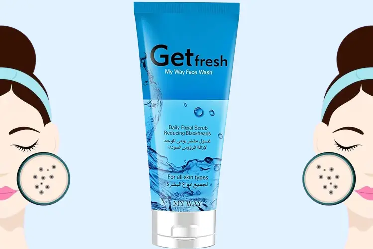 Get fresh غسول مقشر يومى للوجه لازالة الرؤوس السوداء 4131