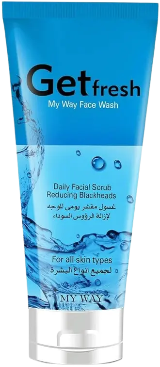 Get fresh غسول مقشر يومى للوجه لازالة الرؤوس السوداء
