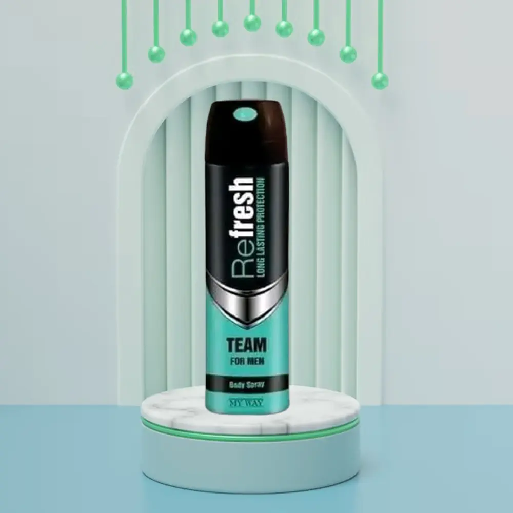 Refresh سبراى معطر للجسم- تيم(TEAM)-code5614-150ml