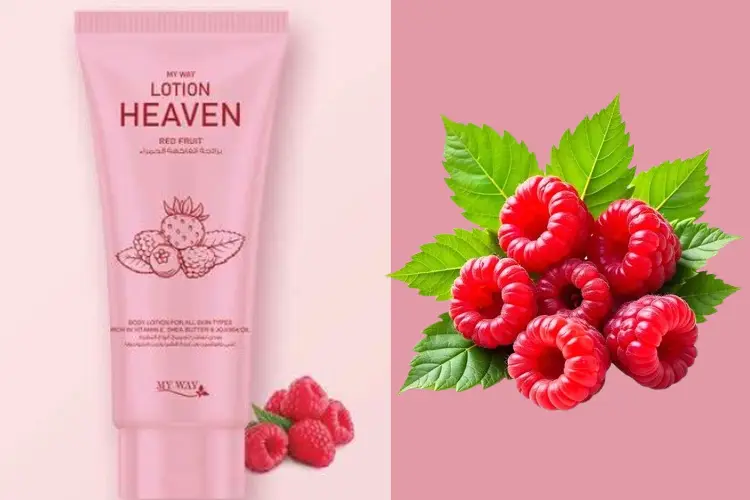 بودي لوشن هيفن |lotion heaven| رائحة الفاكهة الحمراء المنعشة لجسم ناعم وجميل 🍓🍒
