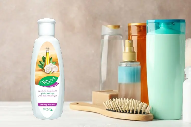 زيت ناتشرز للشعر بخلاصة الثوم والنخاع – 100 مل | Nature's