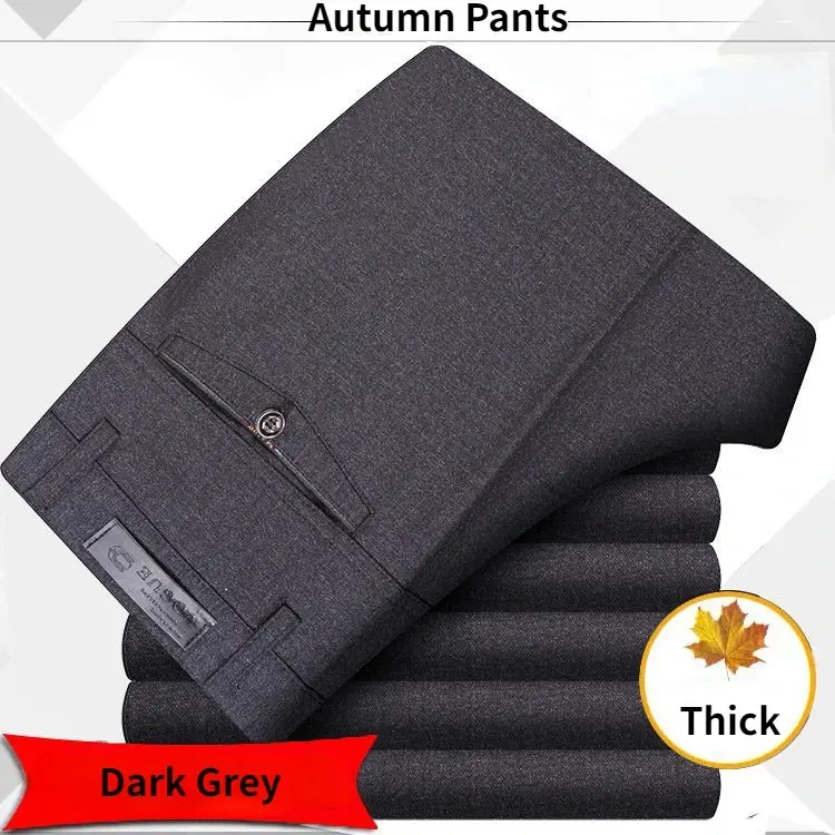 Shop these high-quality men's classic suit pants, perfect for spring and summer | US $6.99