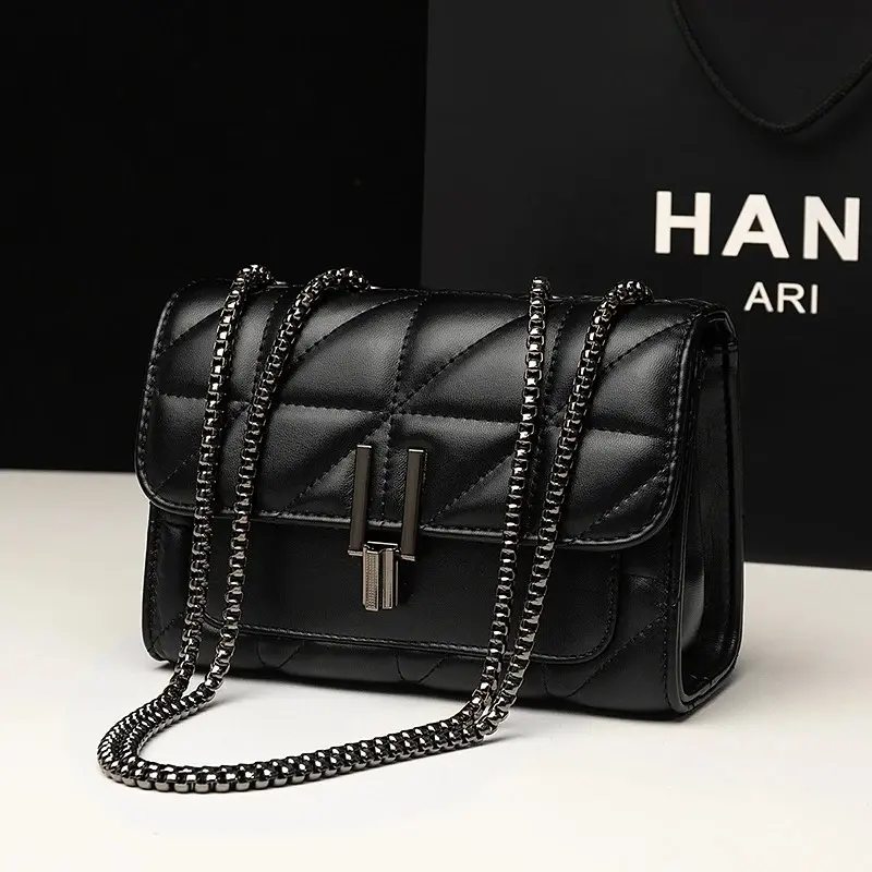 Discover the epitome of elegance with these luxury designer bags for women. Made from genuine leather, they feature a sophisticated chain design and can be worn as handbags or shoulder bags. Perfect for casual fashion, these messenger bags combine style with practicality. |US $8.77