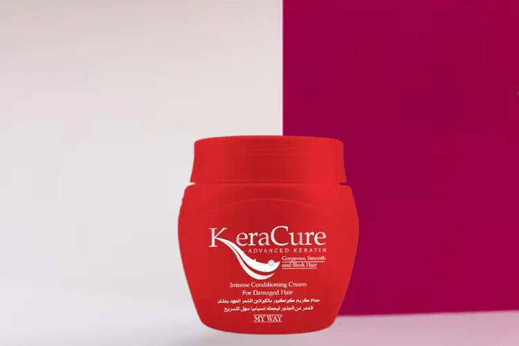 حمام كريم كيراكيور بالكيراتين للتغذية الكثيفة للشعر – 500 جم | Kera Cure