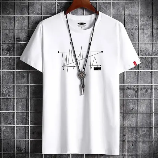 Discover the perfect blend of comfort and style with this Manga S-6XL Oversize T-shirt. Made from 100% cotton, it showcases a bold Goth print. This loose-fit, short-sleeve tee is designed for summer, offering a relaxed, casual look | US $4.84