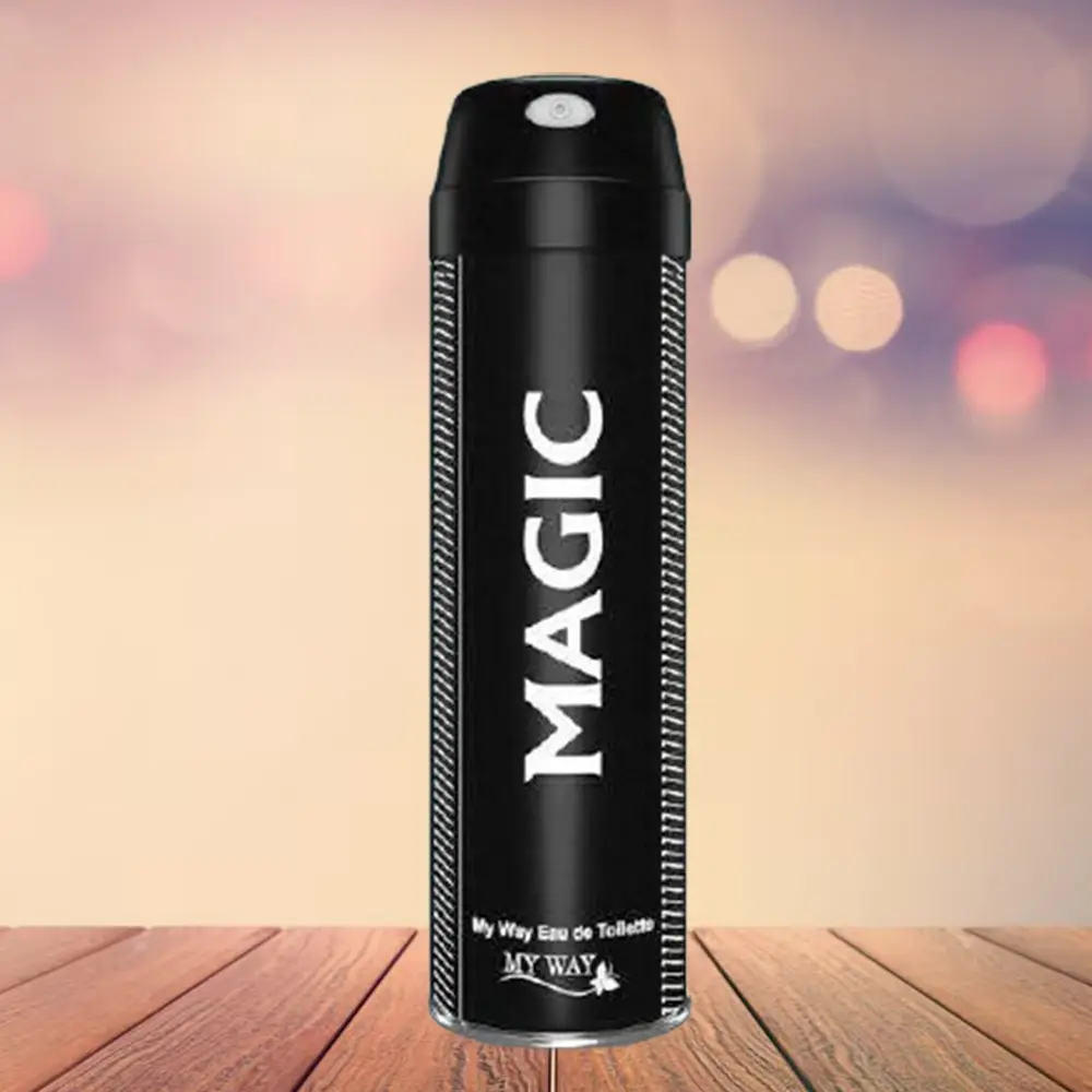 مزيل عرق و معطر للجسم MAGIC (ماجيك) 150ml - MYWAY | برائحة برفانك المفضل للرجال