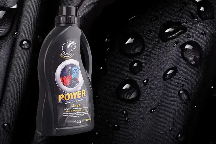 باور سائل منظف للملابس الداكنة |950 مل|| |POWER | MYWAY