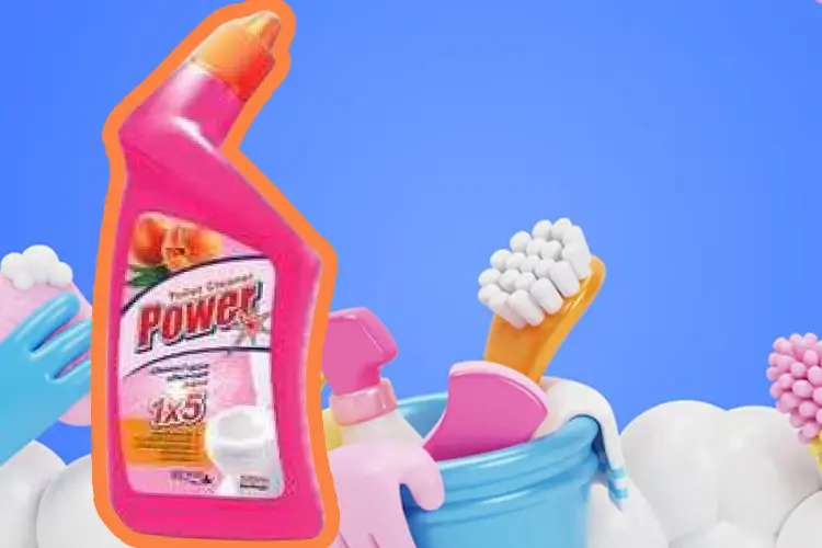باور بلس منظف التواليت برائحة الخوخ 530 مل | (Power Plus)|MYWAY