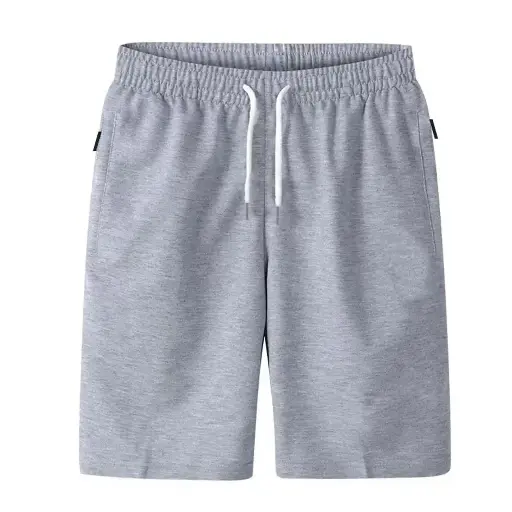 These men’s sports beach shorts are perfect for summer. Made with solid fabric and a drawstring waistband for a comfortable fit, they feature zippered pockets for added convenience. The loose design and lightweight material make them ideal for lounging or active wear at the beach or during workouts | US $1.37