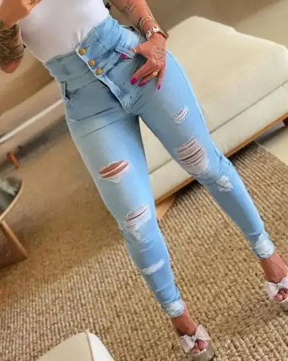 Elevate your spring wardrobe with these 2025 women's pencil pants. Designed in a bodycon sheath style | US $3.01
