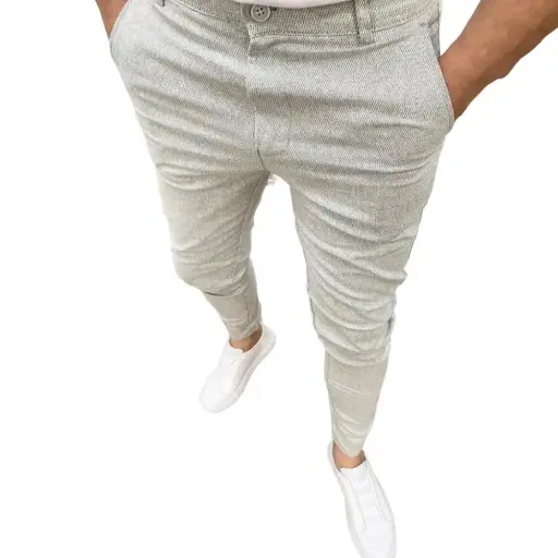 Shop these popular men's trousers, featuring a solid color and super-soft fabric | US $10.54